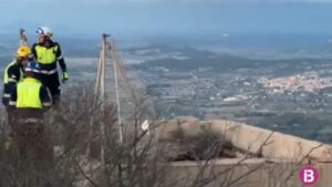 Lugar donde ha sucedido el derrumbe.