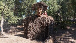 escultura pau victimas accidentes trafico