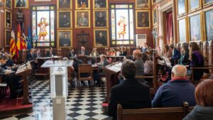 Archivo: Pleno del Ayuntamiento de Palma.
