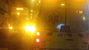 ambulancia 061 noche