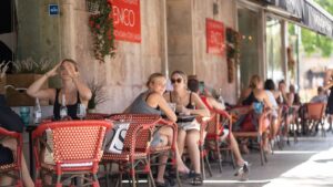 Turistas Ola de Calor