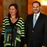 Francina Armengol y Jos&eacute; Luis &Aacute;balos.