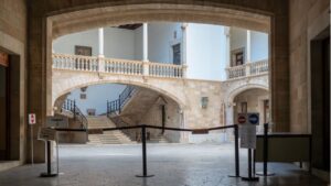 Patio del Tribunal Superior de Justicia de Mallorca