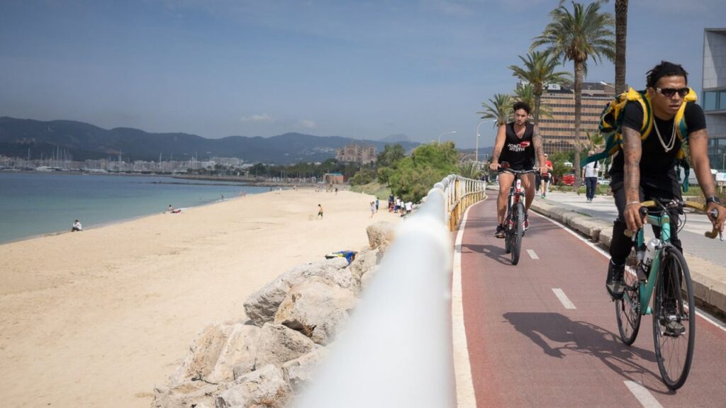 Bicicleta Playa Can Pere Antoni