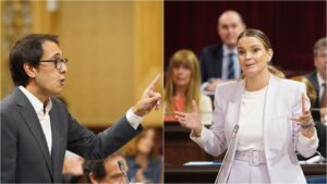 Iago Negueruela y Marga Prohens.