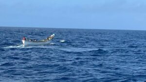 Imagen de archivo de una patera.