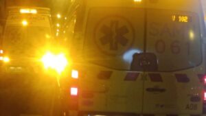 ambulancia 061 noche