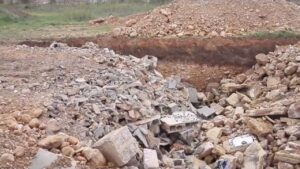 canodromo escombros falca verda bosque urbano