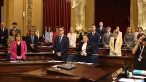 parlament minuto silencio victimas DANA