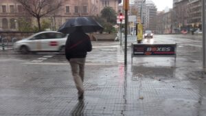 lluvia temporal