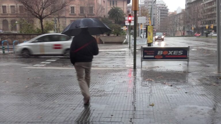 lluvia temporal