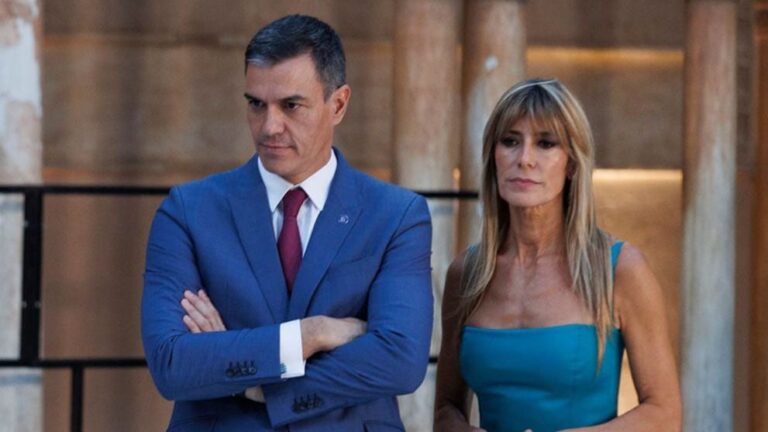 Pedro Sánchez y Begoña Gómez.