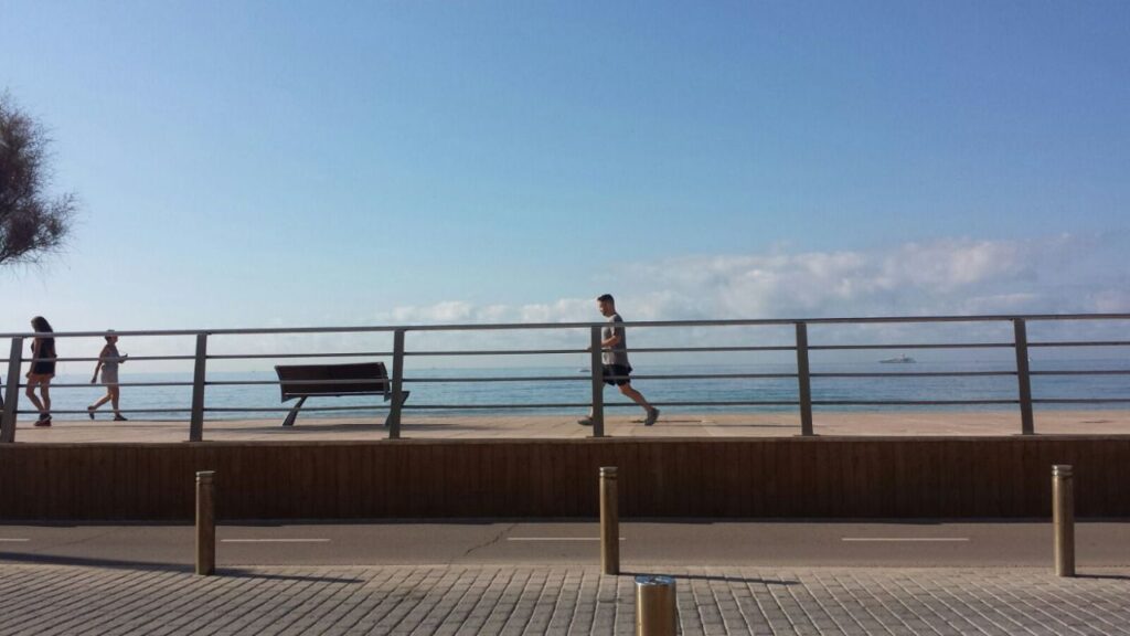 buen tiempo portixol paseo