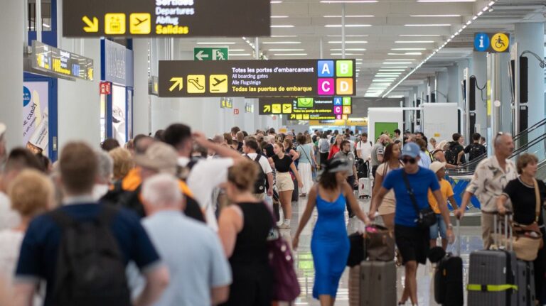 Son Sant Joan registra más de 9 millones de pasajeros internacionales hasta agosto