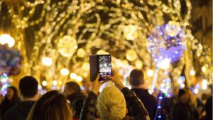 Encendido de las luces de Navidad en Palma