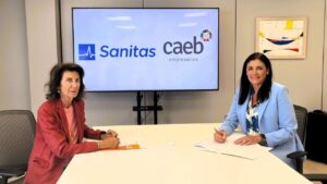 Carmen Planas y Cecilia Castro.