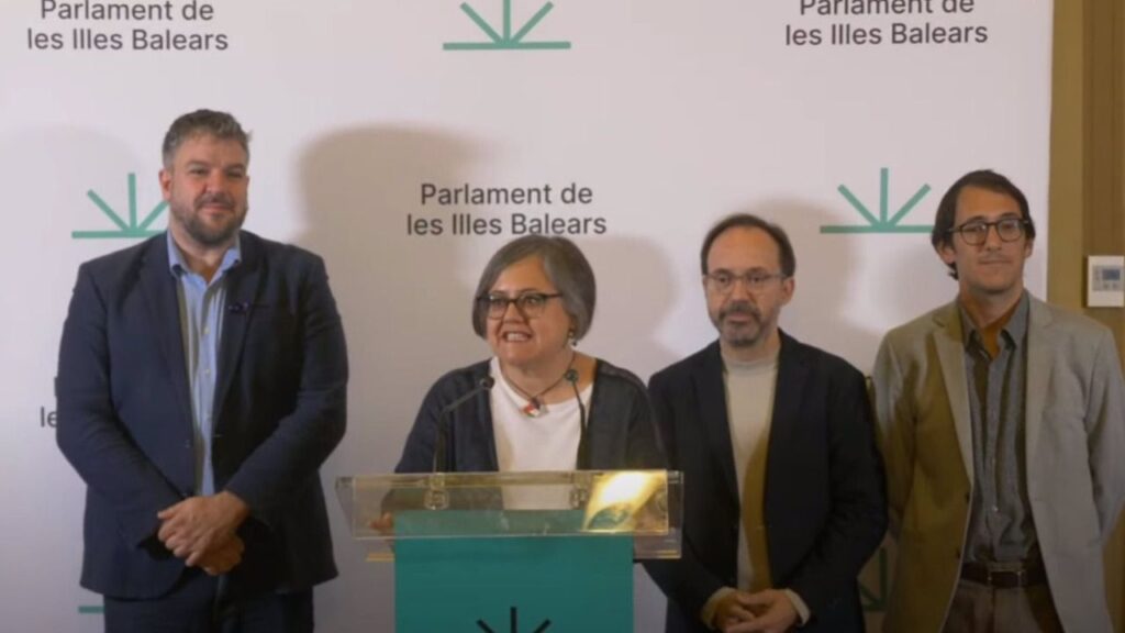 Lluís Apesteguia, Cristina Gómez, Josep Castells y Iago Negueruela.