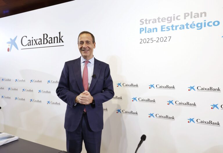 Gonzalo Gortázar durante la presentación del Plan Estratégico 2025-2027.