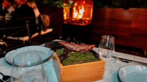 Tapa TaPalma de Oro: 'Coca-rroba' del chef Kike Erazo del restaurante Morralla.