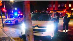 Policia Local accidente