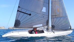 El regatista del Club de Vela Puerto Andratx Jordi Cargol