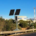 Uno de los nuevos radares instalados recientemente por la Dirección General de Tráfico (DGT).