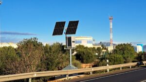 Uno de los nuevos radares instalados recientemente por la Direcci&oacute;n General de Tr&aacute;fico (DGT).