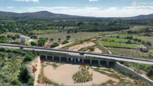 Maqueta digital de las obras del torrente de Ses Planes.