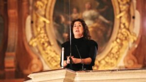 Sofia Domenech, int&eacute;rprete del Cant de la Sibil&middot;la este 2024.