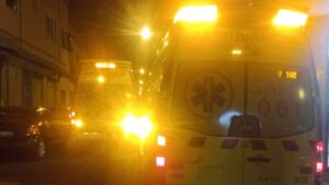 ambulancia 061 noche