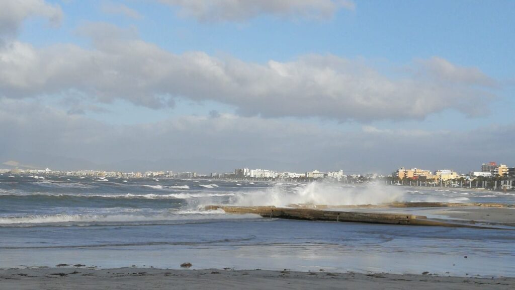 viento temporal