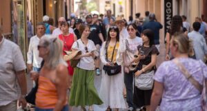 El gasto de los turistas internacionales en Baleares se dispara un 8,75 por ciento.