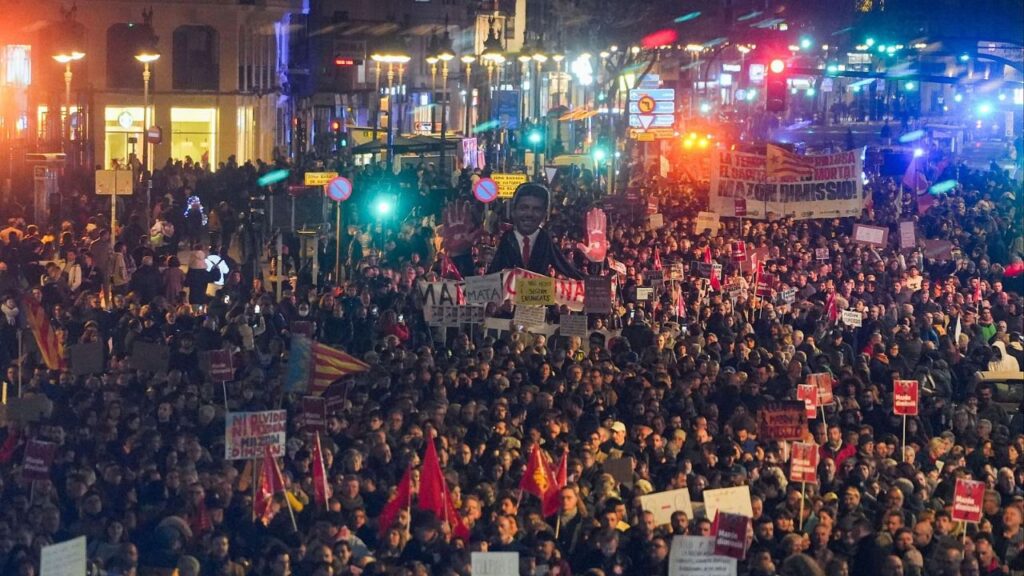 Mazón Manifestación Valencia