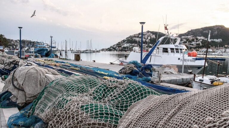 Barcos pesqueros pescadores. Fira de la Sardina 2025.