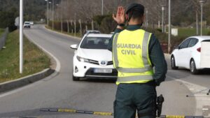 Imagen de archivo: la Guardia Civil en un control.