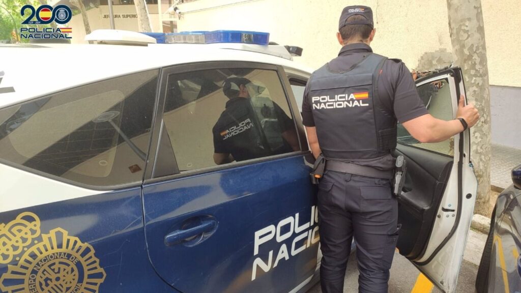 Policía Nacional tras detención