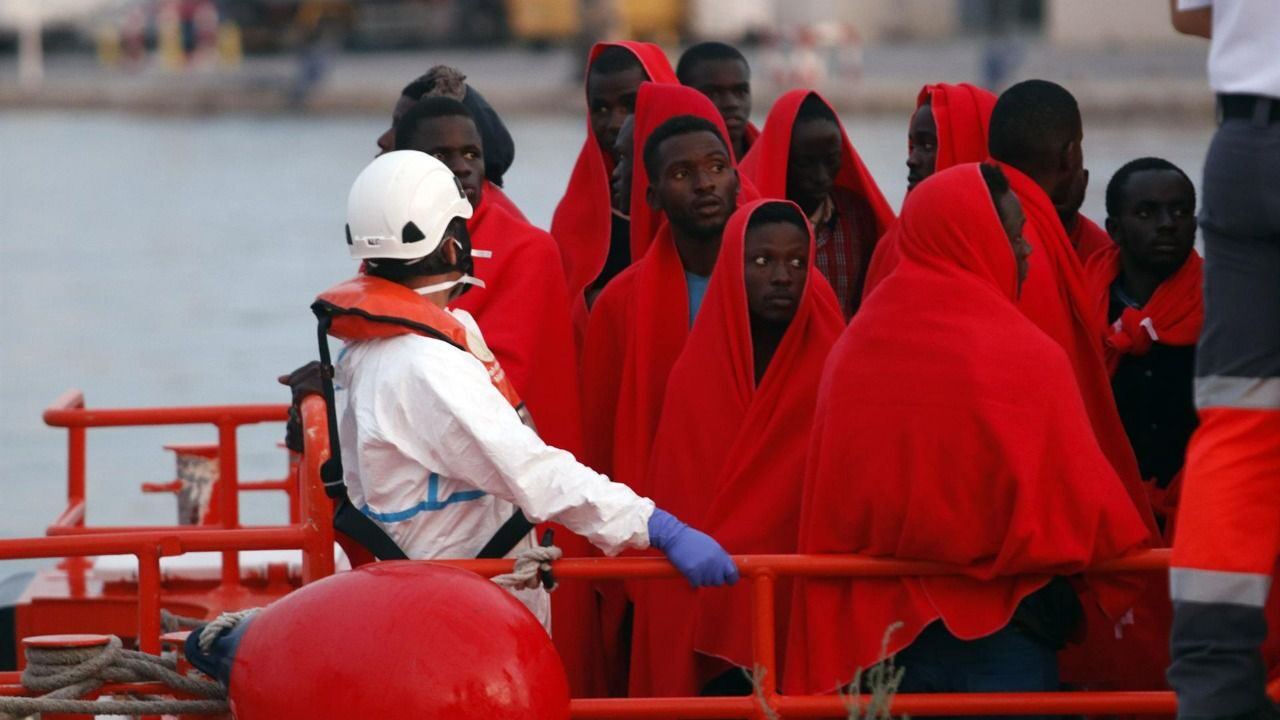 migrantes pateras