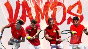 Jaume Munar, a la derecha de la imagen.