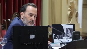 Gabriel Le Senne, presidente del Parlament.