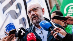 El presidente de la Central Sindical Independiente y de Funcionarios (CSIF), Miguel Borra.