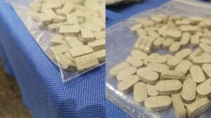 Foto de archivo de pastillas de &eacute;xtasis.