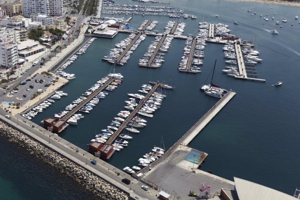 Puerto de Sant Antoni de Portmany.