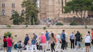 Los turistas extranjeros llegados hasta abril se dejaron en Baleares 2.600 millones