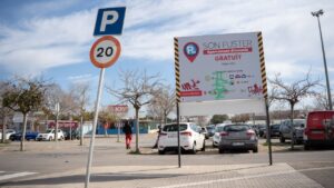 Aparcamiento disuasorio de Son Fuster.
