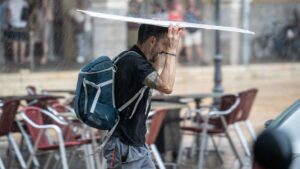 Activan alerta amarilla por lluvias fuertes