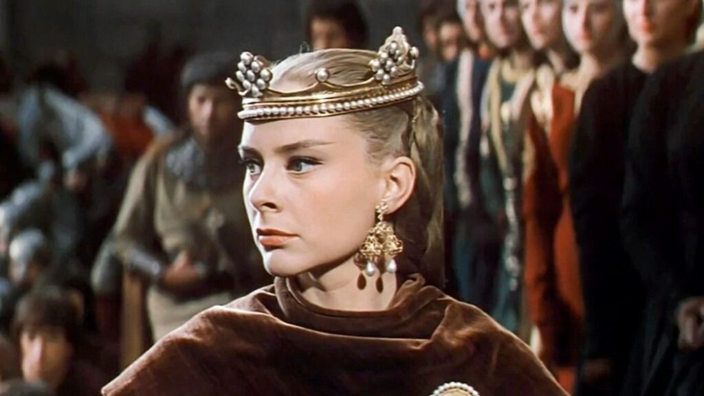 Geneviève Page como princesa Jimena