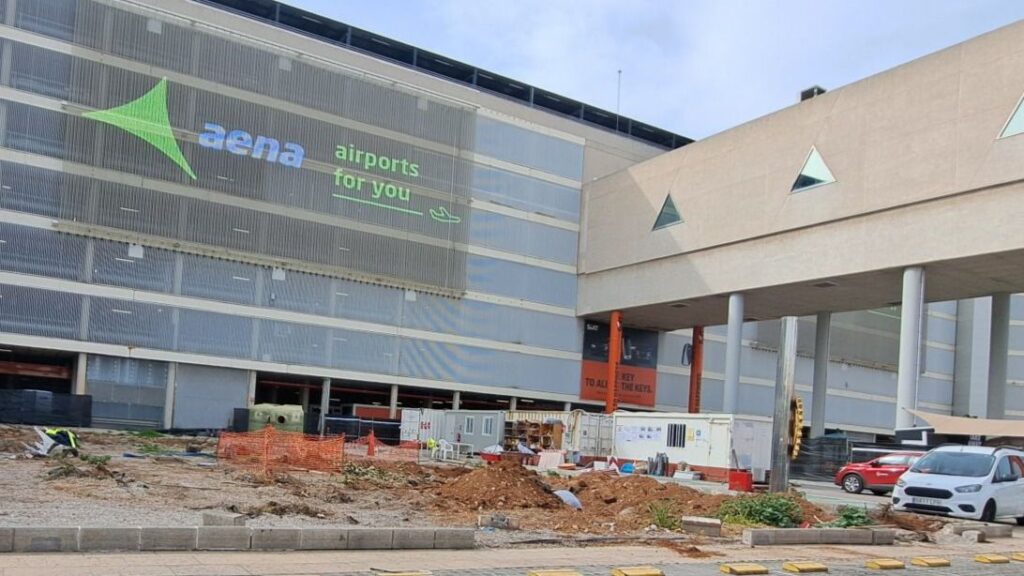 aeropuerto Palma obras febrero 2025