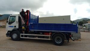 El nuevo cami&oacute;n gr&uacute;a que se incorpora a la Brigada Municipal de Calvi&agrave;.