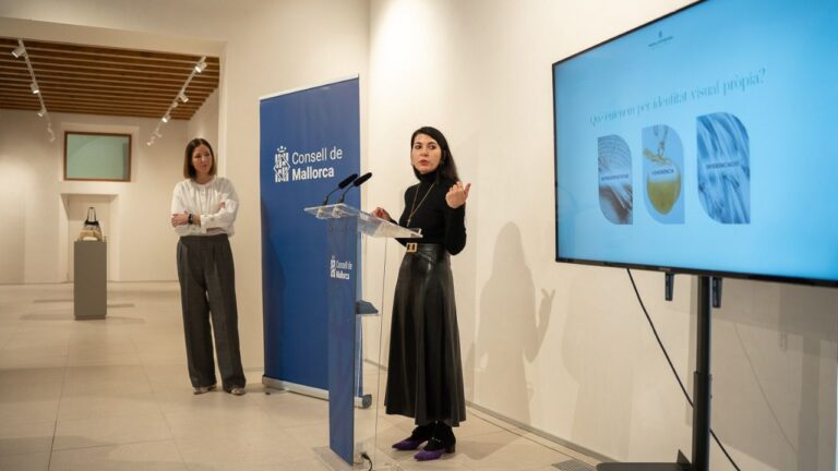 Presentación de la nueva marca 'Moda Artesana de Mallorca'.