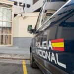 Vehiculo de la Policía Nacional